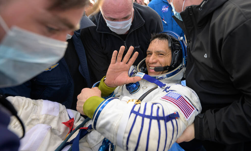 NASA Astronaut Frank Rubio longest time in space