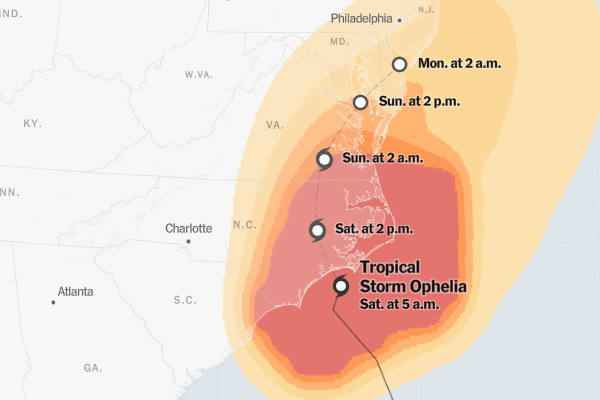 Tropical Storm Ophelia