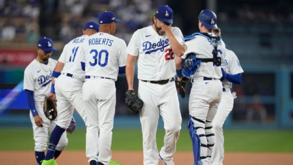 Clayton Kershaw's Disastrous Postseason Start Against the Diamondbacks